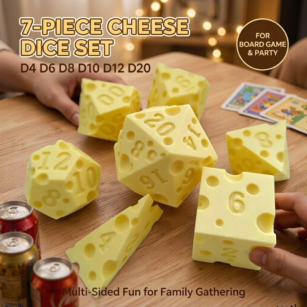 Creative Irregular Cheese Shap - đánh giá và giá Board Game Live
